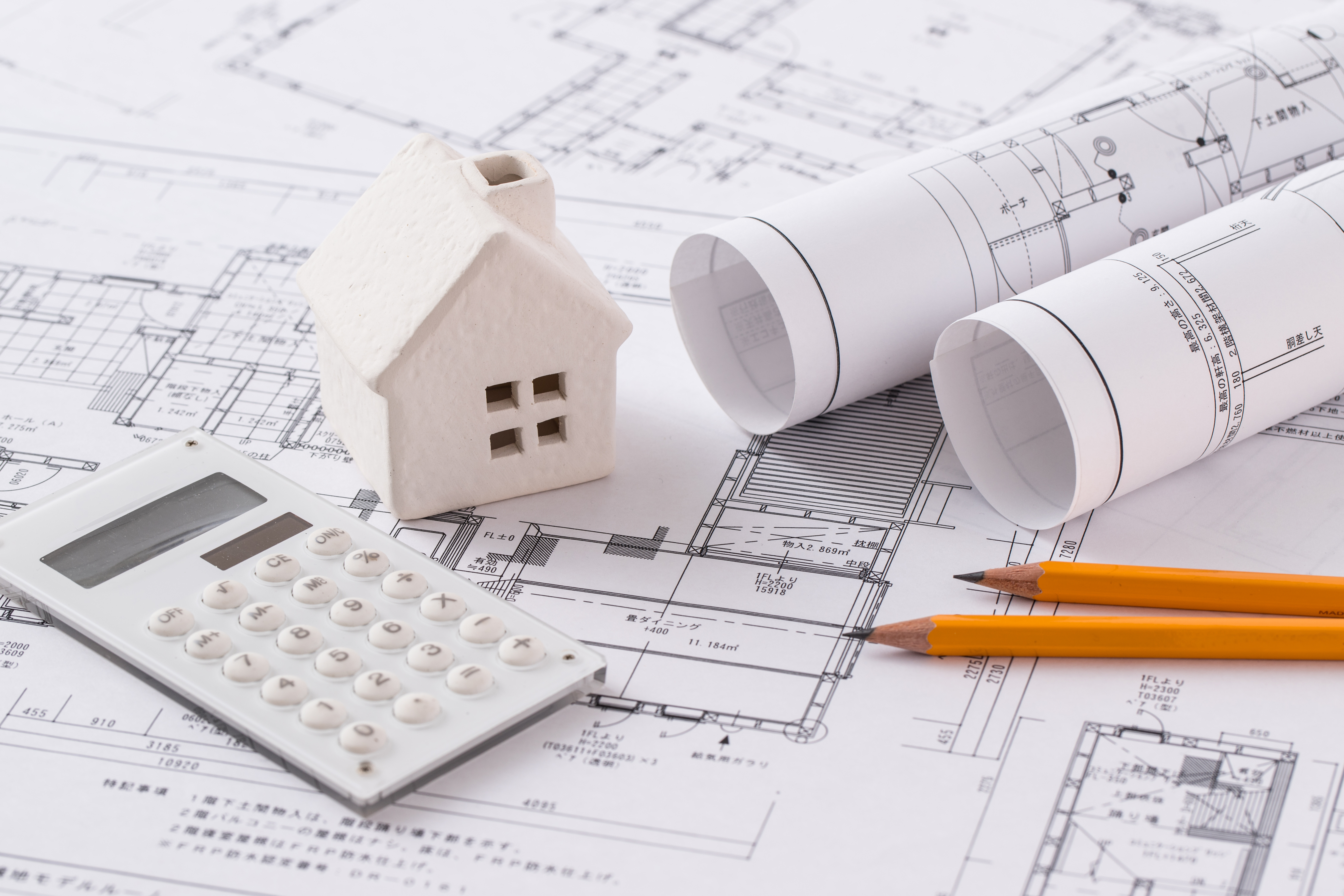 敷地に建つ事業用建物